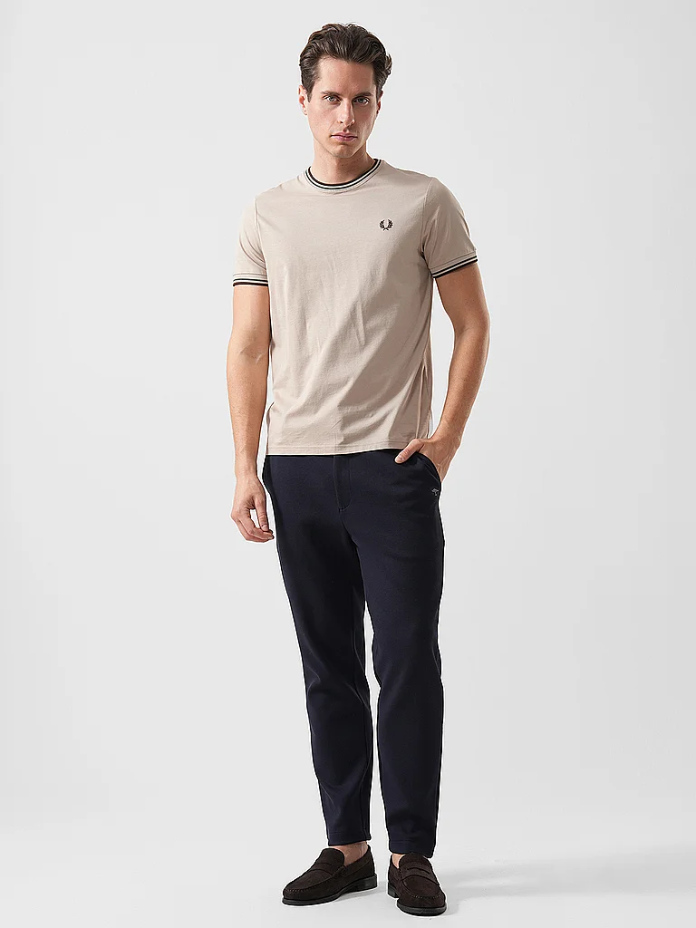 Fred Perry T-Shirt Beige S 2